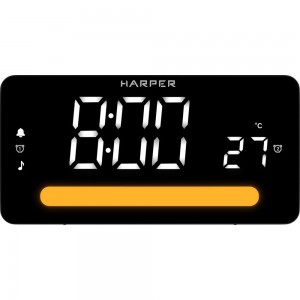 Часы-радио Harper HCLK-5030 black H00003325