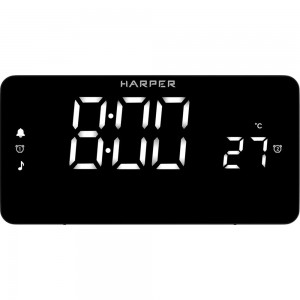 Часы-радио Harper HCLK-5030 black H00003325