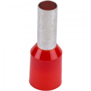 Конечная изолированная гильза HAUPA 10/12 цвет красный упаковка 100 шт. 270822