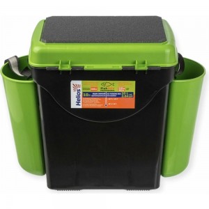 Зимний ящик Helios FishBox 10л зеленый 156316