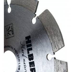 Диск алмазный отрезной сегментный Hard Materials Laser (125x22.23 мм) Hilberg HM102