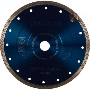 Ультратонкий отрезной алмазный диск Hilberg Hilberg HM406