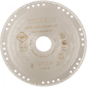 Отрезной алмазный диск Hilberg Hilberg Super Metall Correct Cut 502125