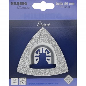 Полотно алмазное зачистное по керамике и камню Delta Vc-M 80 мм Hilberg HR5280