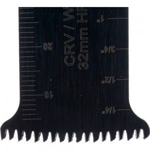 Полотно пильное погружное по древесине (32x50 мм; 14TPI; CrV) Hilberg HR6354