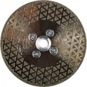 Диск алмазный отрезной Super Ceramic Flange (125 мм; М14) Hilberg HM514