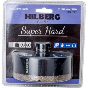 Коронка алмазная Hilberg Super Hard HH692