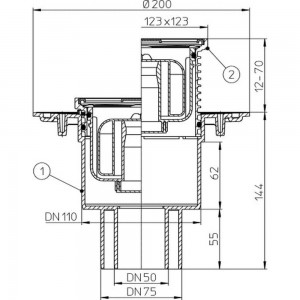 Трап HL 310NPr 