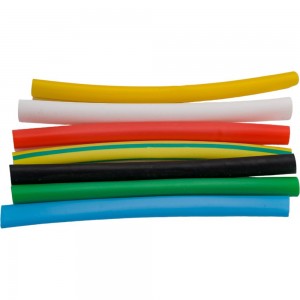 Термоусаживаемая трубка HLT 6,3 ТУТ набор: 7 цветов по 3шт. 100мм. упаковка 21шт. 084-15-152 4630076444796