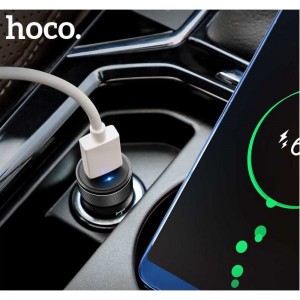 Автомобильное зарядное устройство Hoco Z32, 1xUSB, QC3.0, черный 6931474711540