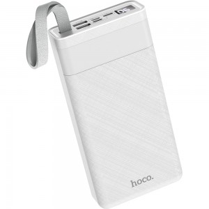 Портативный аккумулятор Hoco J73, 30000mAh, 2A, белый, 6931474739421