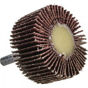 Круг шлифовальный лепестковый радиальный (40x20 мм; хвостовик 6 мм; P60) HOEGERT TECHNIK HT8D002