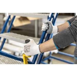 Рабочие перчатки с нитриловым покрытием HOEGERT TECHNIK Glan размер 11 HT5K754-11