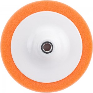 Круг полировальный поролоновый полужесткий оранжевый (150х50 мм; М14) HOLEX HAS-0234
