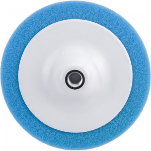 Круг полировальный поролоновый полумягкий синий (150х50 мм; М14) HOLEX HAS-0241