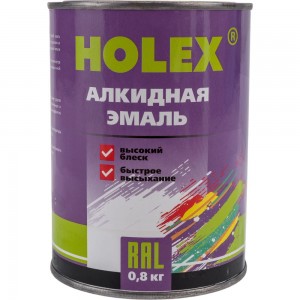 Алкидная автоэмаль HOLEX 564 кипарис, 0.8 кг HAS-59052