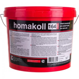 Клей Homakoll 164 Prof, для коммер. линолеума, 300-350 г/м2, 5 кг 54675