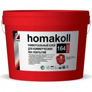 Клей Homakoll 164 Prof, для коммер. линолеума, 300-350 г/м2, 20 кг 55077