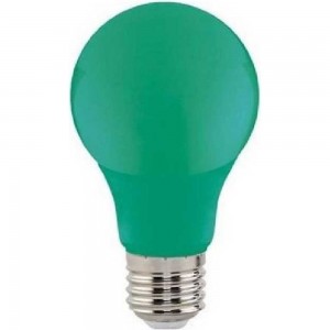 Светодиодная цветная лампа HOROZ ELECTRIC SPECTRA 3W Зелёный E27 175-250V 001-017-0003 HRZ00000009
