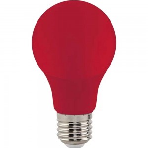 Светодиодная цветная лампа HOROZ ELECTRIC SPECTRA 3W Красный E27 175-250V 001-017-0003 HRZ00000010