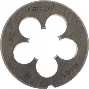 Плашка М 14 х0.5 9ХС HORTZ 204025