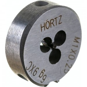 Плашка М 1 х0.25 9ХС HORTZ 203968