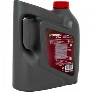 Моторное масло синтетическое Gasoline Ultra Protection 5W40 SN, 4 л HYUNDAI XTeer 1041126