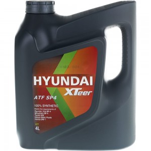 Трансмиссионное масло для АКПП синтетическое ATF SP4, 4 л HYUNDAI XTeer 1041017