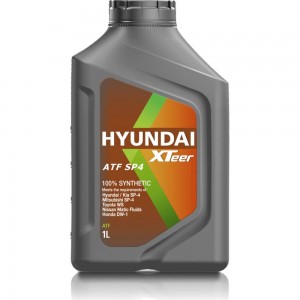 Трансмиссионное масло для АКПП синтетическое ATF SP4, 1 л HYUNDAI XTeer 1011006