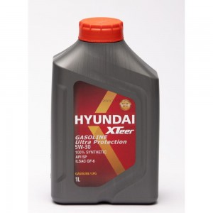 Моторное масло синтетическое Gasoline Ultra Protection 5W30, 1 л HYUNDAI XTeer 1011002