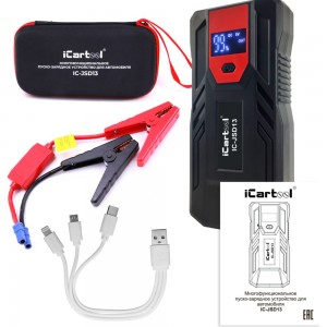 Многофункциональное пуско-зарядное устройство для автомобиля iCarTool IC-JSD13