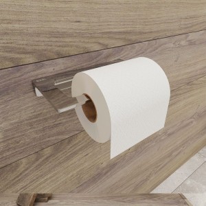 Держатель для туалетной бумаги IDDIS Slide без крышки, сплав металлов, хром SLISC00i43