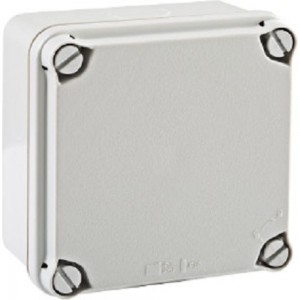 Распределительная коробка IDE наружного монтажа 113x113x68 мм, IP65-67, без сальников, гладкие стенки EL111