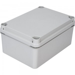 Распределительная коробка IDE наружного монтажа 121x166x80 мм, IP65-67, без сальников, гладкие стенки EL161