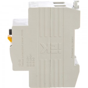 Выключатель дифференциального тока IEK 2п 40A 30mA тип AC ВД1-63 ИЭК MDV10-2-040-030