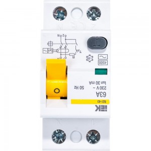 УЗО IEK MDV10-2-063-030 ВД1-63