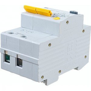 Автоматический выключатель дифференциального тока IEK 2п 3.5мод. C 32A 30mA тип AC 4.5kA АД-12 ИЭК MAD10-2-032-C-030