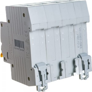 Автоматический модульный выключатель IEK 4п C 25А ВА 47-29 4.5кА ИЭК MVA20-4-025-C