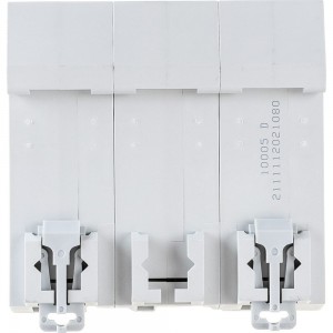 Автоматический модульный выключатель IEK ВА 47-100, 3п, D, 80А, 10кА, ИЭК MVA40-3-080-D
