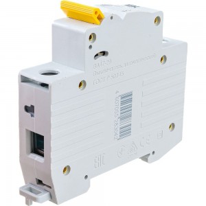 Автоматический модульный выключатель IEK, 1 полюс, B, 3А, ВА47-29, 4.5кА, ИЭК MVA20-1-003-B