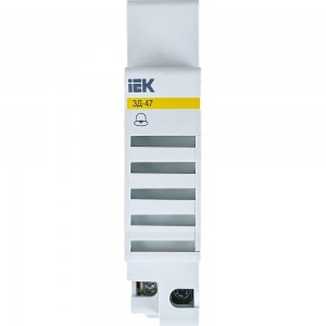 Звонок на DIN-рейку IEK ЗД-47 MZD10-230