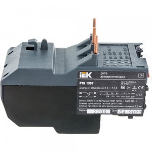 Электротепловое реле IEK РТИ DRT10-D016-D025