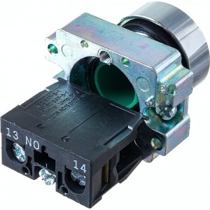 Кнопка управления IEK LAY5-BA31 без подсветки зеленая 1з ИЭК BBT60-BA-K06