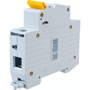 Автоматический модульный выключатель IEK ВА 47-29 1п, B, 25А, 4.5кА, ИЭК MVA20-1-025-B