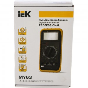 Цифровой мультиметр IEK Professional MY63 TMD-5S-063