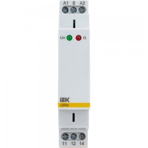 Импульсное реле IEK ORM 1 контакт, 12-240 В AC/DC ORM-01-ACDC12-240V