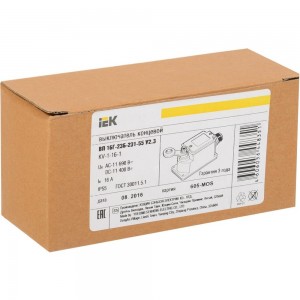 Концевой выключатель IEK ВП, 16Г-23Б-231-55, У2.3, 1з+1р, IP55, KV-1-16-1