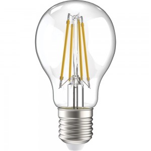 Лампа IEK серия 360, LED, A60, прозрачная, 9вт, 230В, 4000К, E27 LLF-A60-9-230-40-E27 -CL