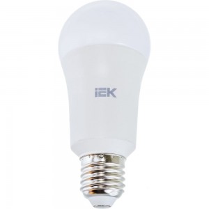 Лампа IEK LED, A60, 20вт, 230В, 3000К, E27 LLE-A60-20-230-30-E27