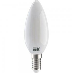 Лампа IEK серия 360, LED, C35, свеча, матовая, 7вт, 230В, 4000К, E14 LLF-C35-7-230-40-E14-FR